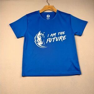 Blue Kids T-Shirt - I Am The Future